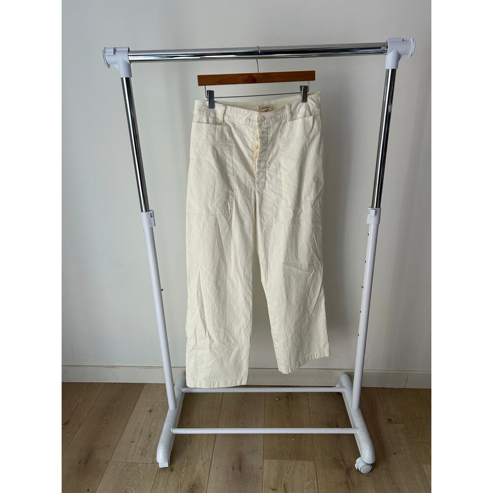 James Street Co Cream Organic Cotton Pants Size 12